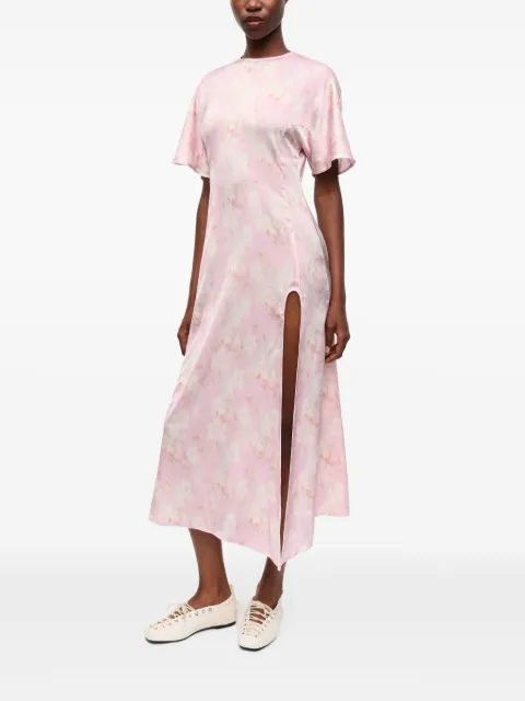 GANNI printed maxi dress W0375 - 1