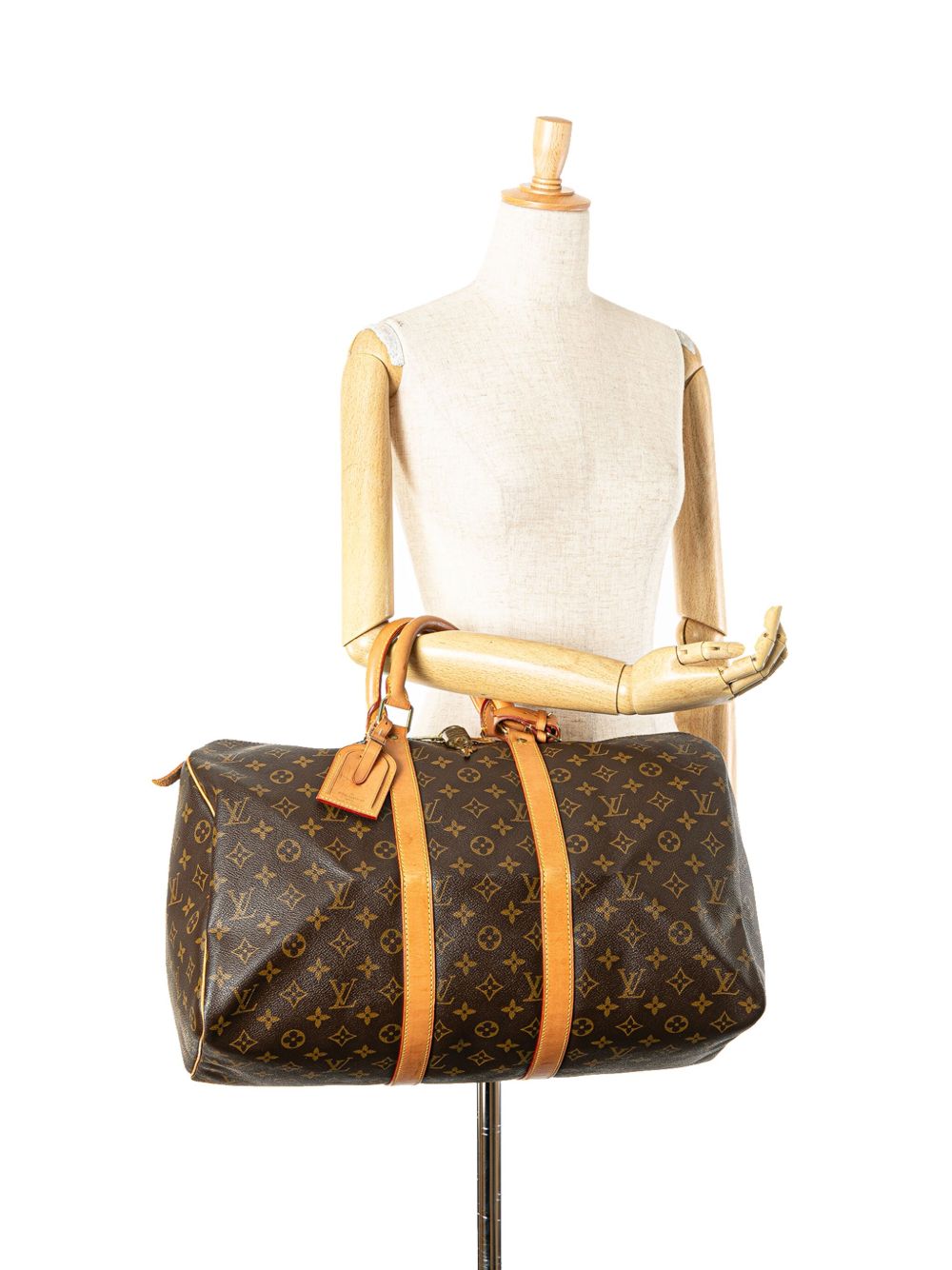 Louis Vuitton Pre-Owned 2001 Monogram Keepall 45 travel bag - Bruin