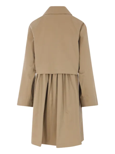 Undercover pleated trench coat UP1E1301 - 1