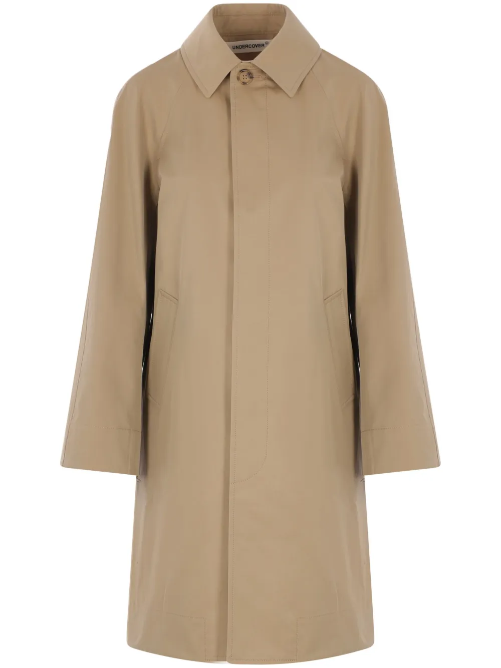 Undercover pleated trench coat | Neutrals | Image 1
