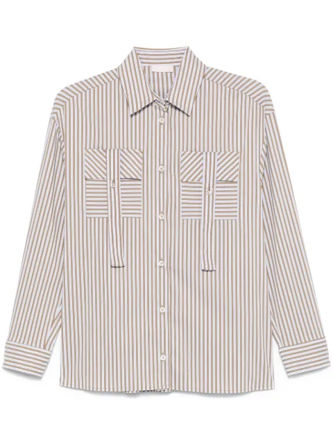 LIU JO camisa con rayas estampadas