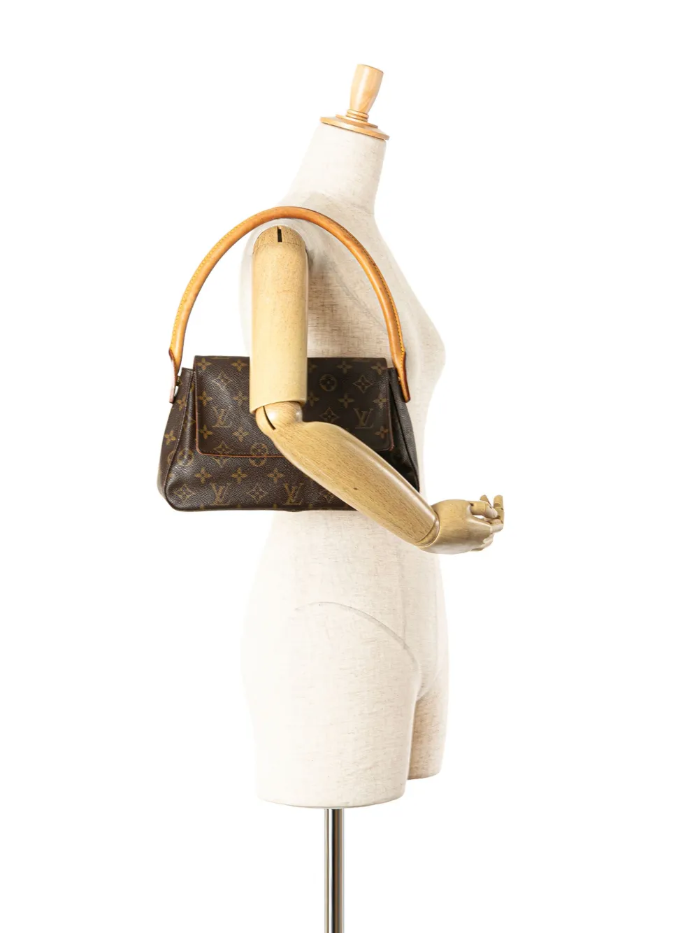Louis Vuitton Pre-Owned 2001 Monogram Looping Mini shoulder bag - Bruin