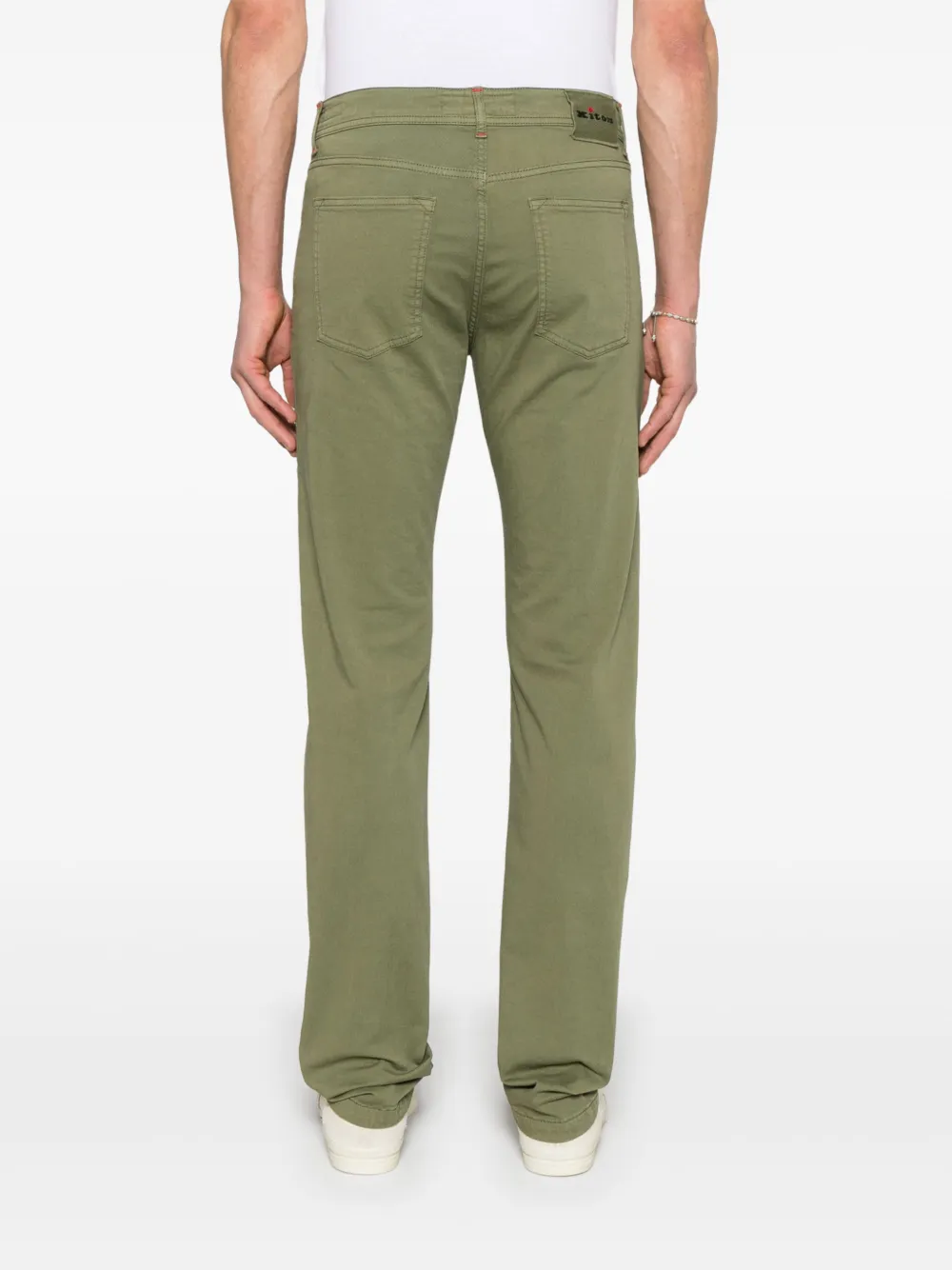 KITON COTTON TROUSERS