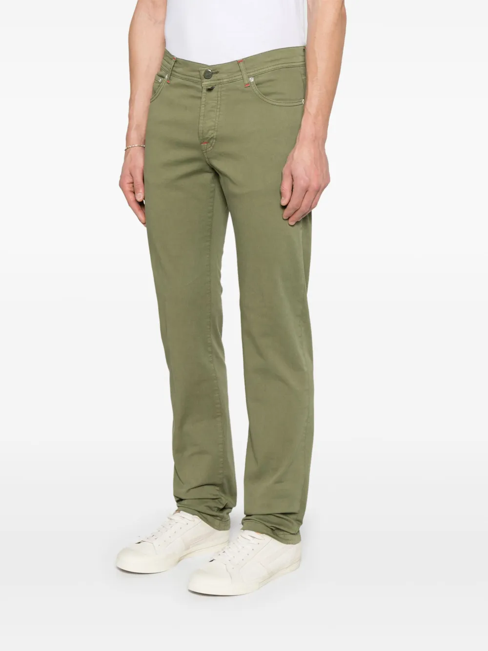 KITON COTTON TROUSERS