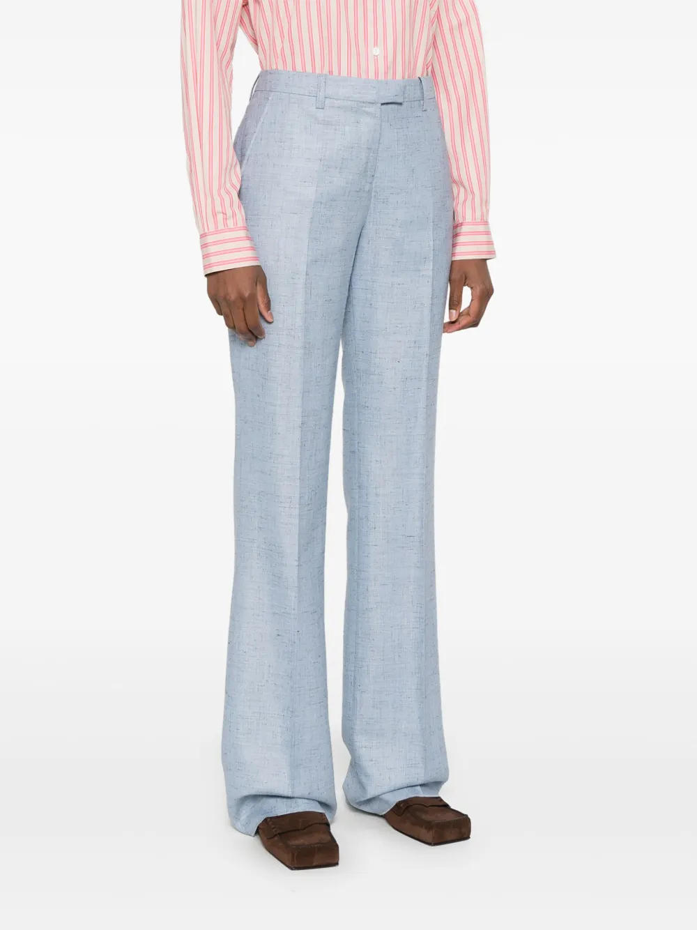 ETRO Broek met spikkels Blauw