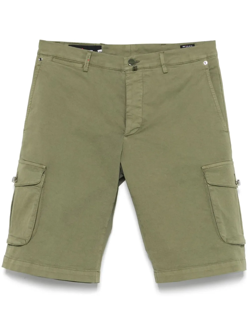 Kiton Cargo shorts Groen