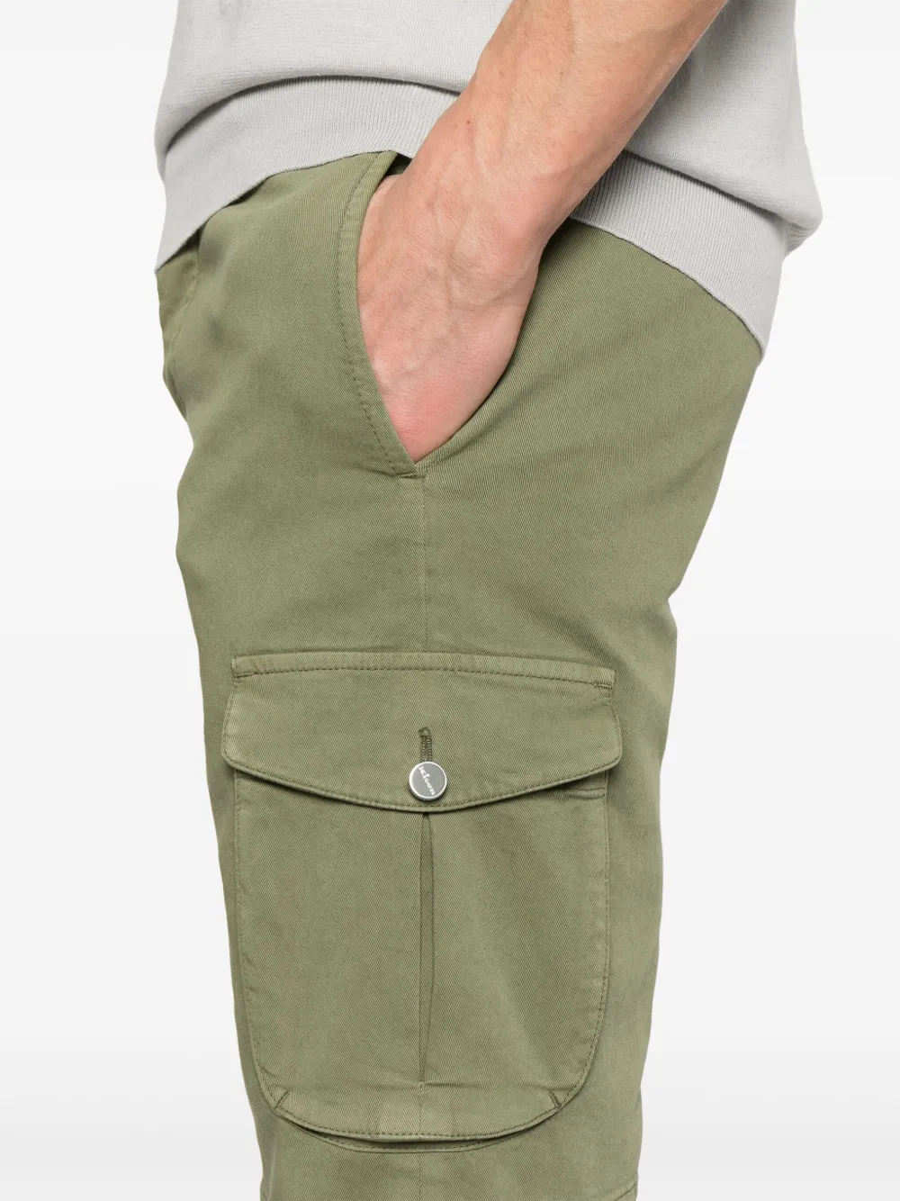 Kiton Cargo shorts Groen