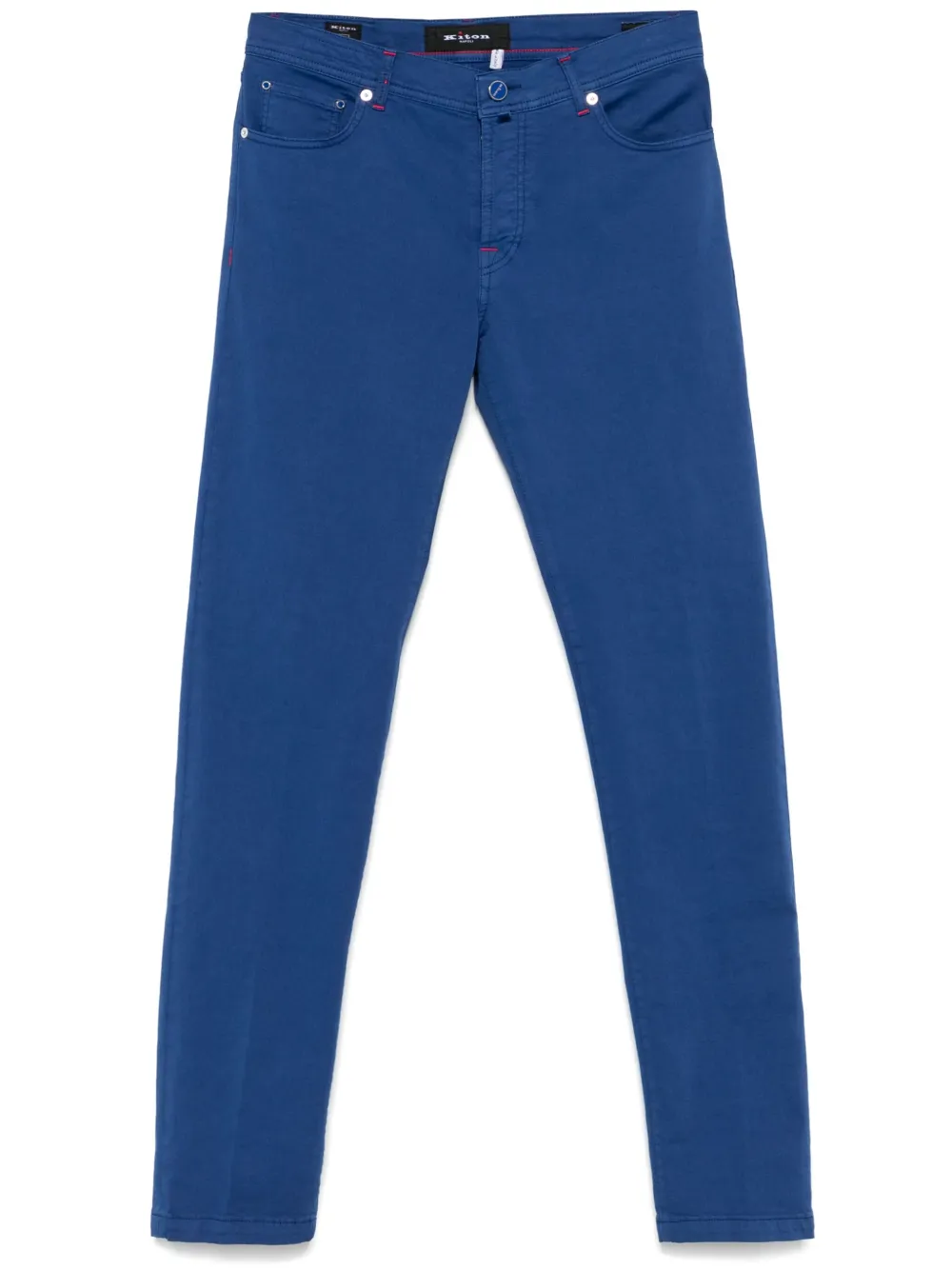 KITON COTTON TROUSERS 