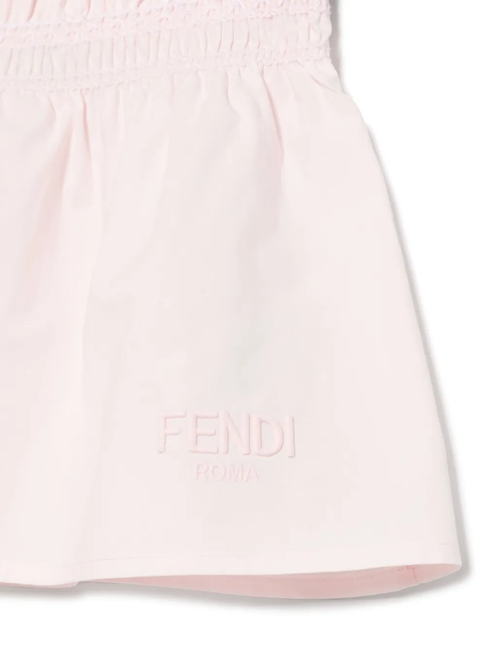 Fendi Kids Popeline rok Roze