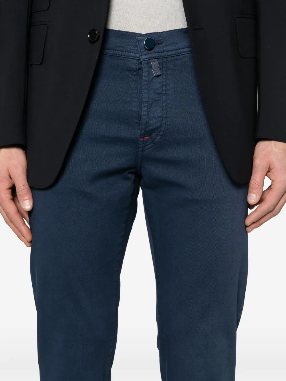 KITON COTTON TROUSERS 