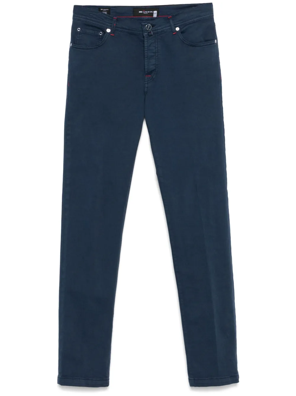 Kiton cotton trousers | Blue | Image 1