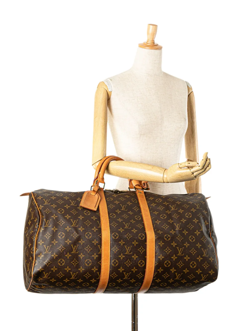 Louis Vuitton Pre-Owned 1992 Monogram Keepall 55 travel bag - Bruin