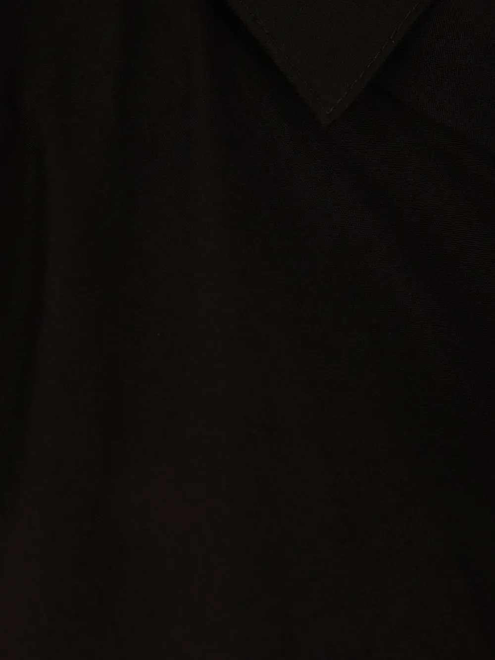 Yohji Yamamoto Blouse met strikdetail Zwart