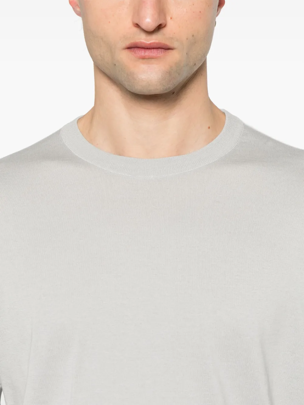 KITON COTTON T-SHIRT 