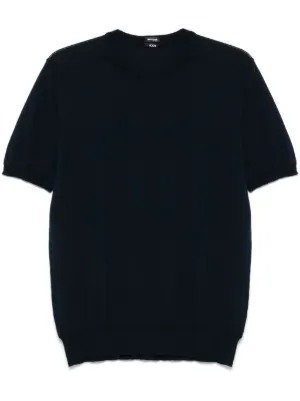 Men's Marbled T-shirt with puff print logo | Brown | Diesel