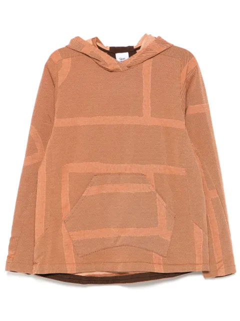 Stain Shade cotton hoodie