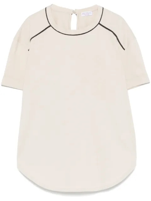 Brunello Cucinelli Monili-detail T-shirt 