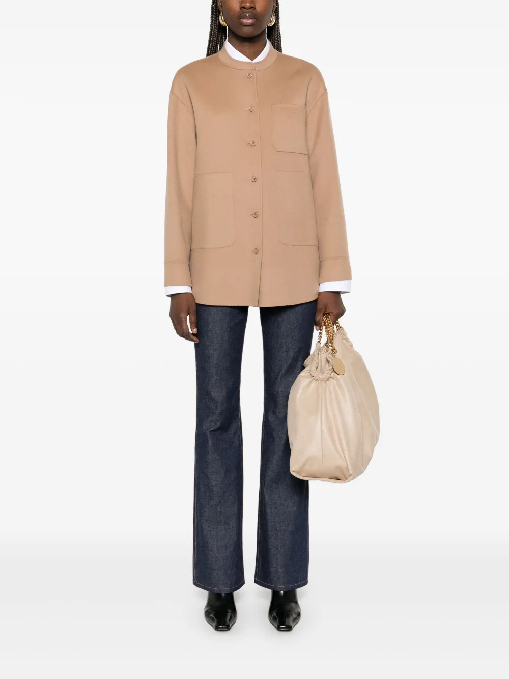 'S Max Mara Costanza jack - Bruin