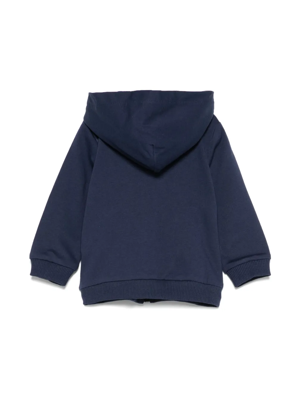 Moschino Kids Hoodie met teddybeerprint Blauw