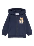 Moschino Kids Teddy Bear hoodie - Blue
