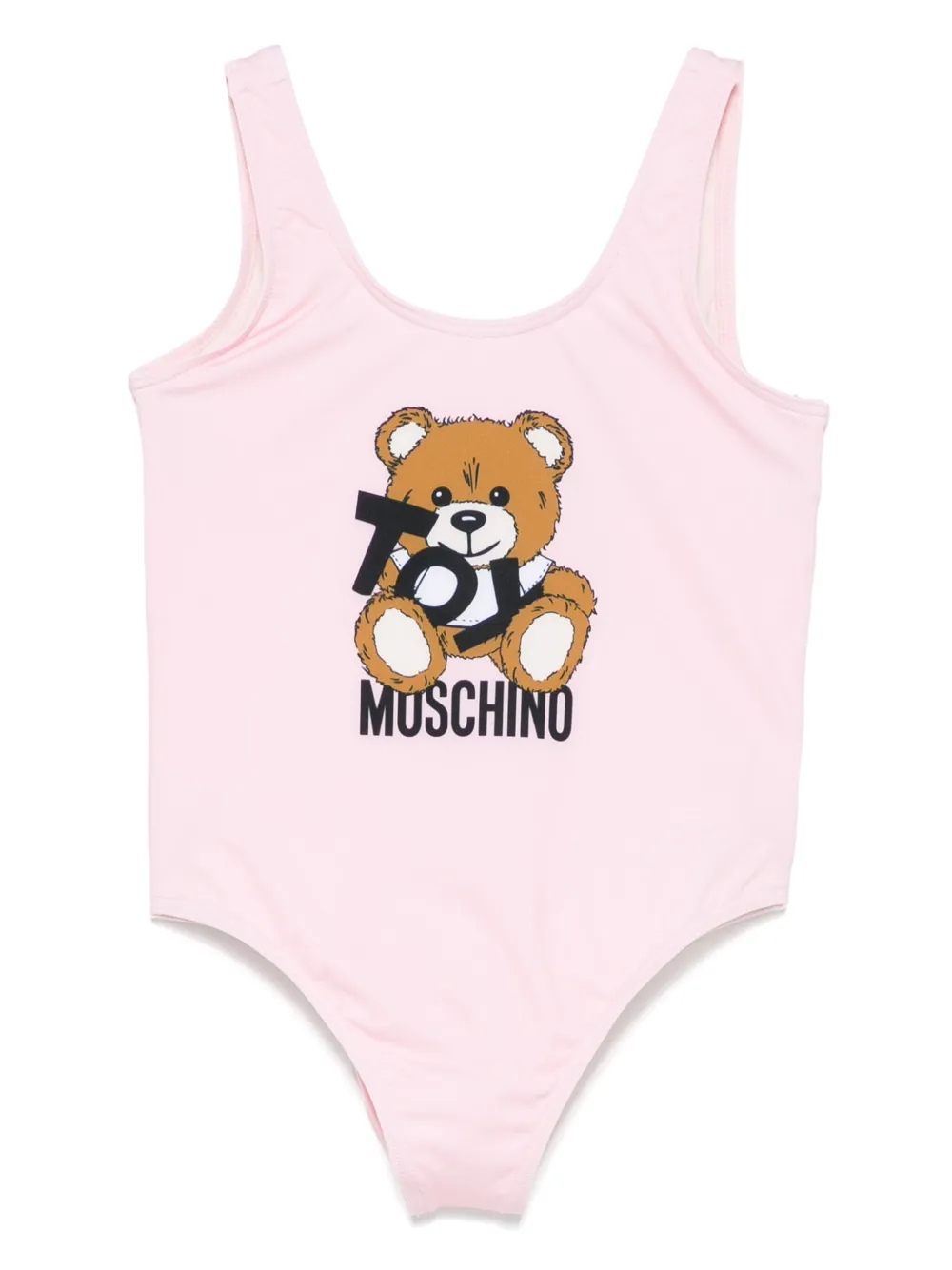 Moschino Kids Badpak met teddybeerprint Roze