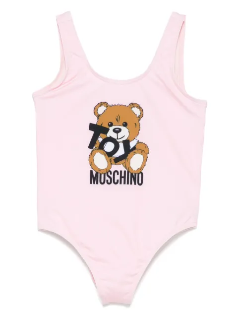 Moschino Kids Teddy Bear-print swimsuit