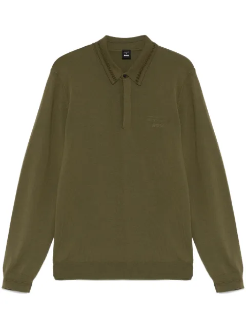 BOSS x Porsche wool polo shirt