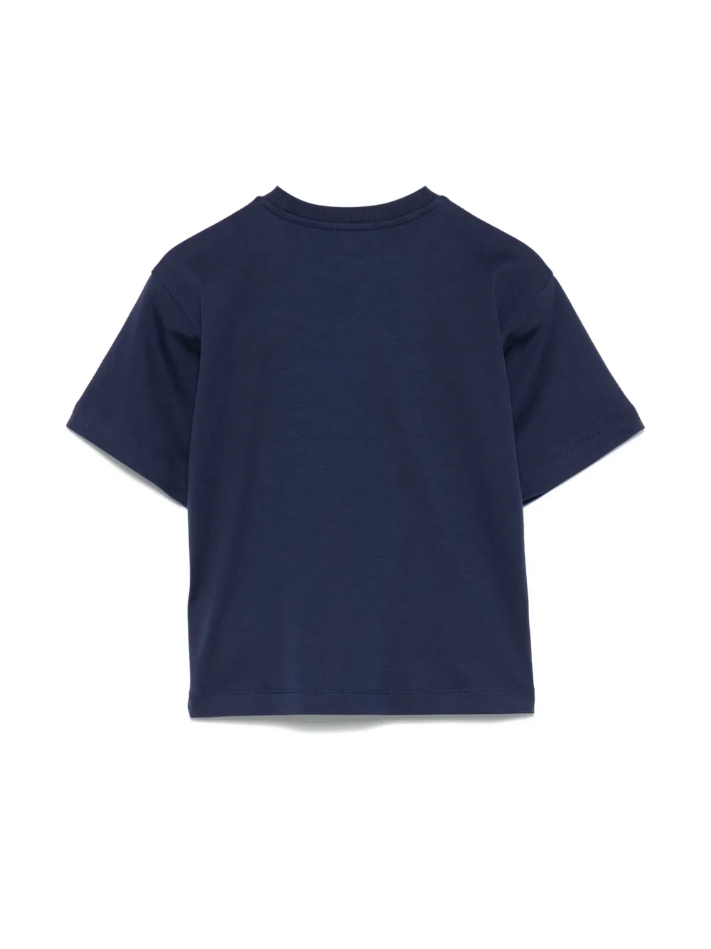 Moschino Kids T-shirt met teddybeerprint Blauw