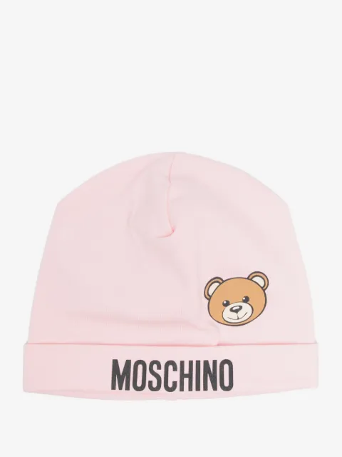 Moschino Kids Teddy Bear beanie hat