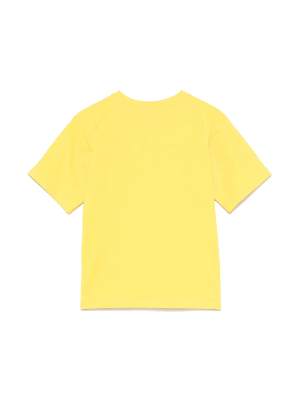 Moschino Kids T-shirt met teddybeerprint - Geel