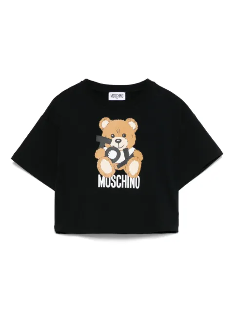Moschino Kids playera con motivo Teddy Bear
