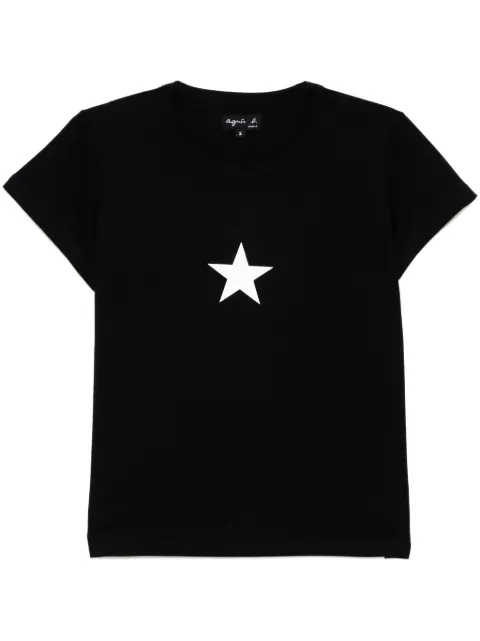 agnès b.  star-print short-sleevesT-shirt