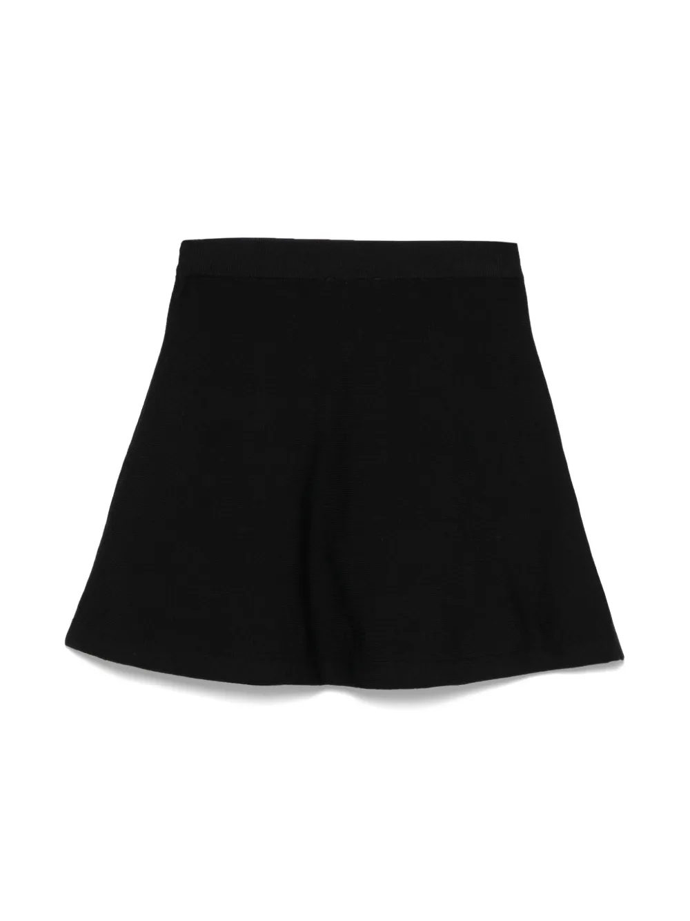 twinsetkids TWINSET Kids Rok met Oval T-plakkaat - Zwart