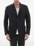 Se By Icho Nobutsugu knitted blazer - Grey