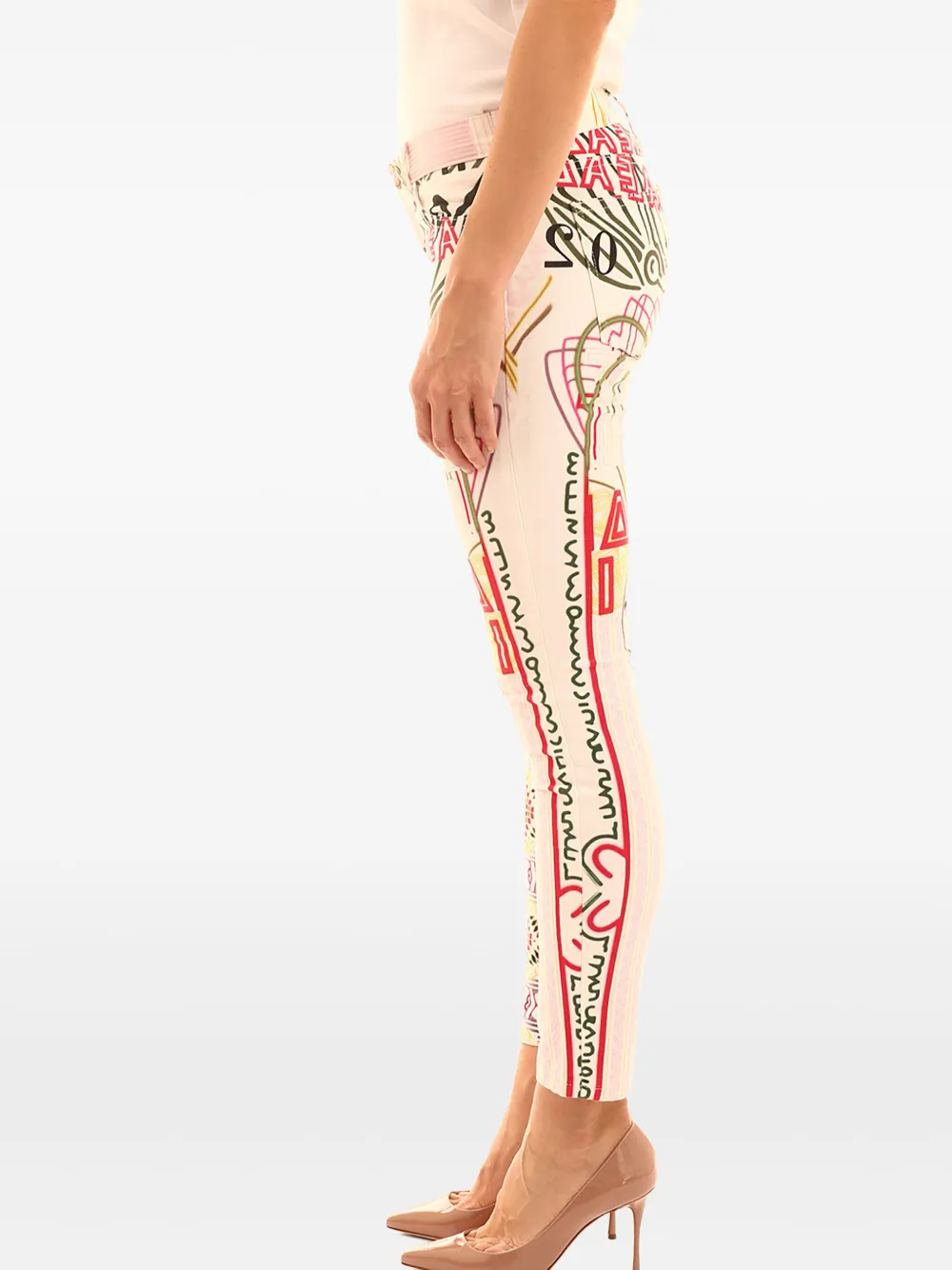 marykatrantzou Mary Katrantzou Fantasy broek - Beige
