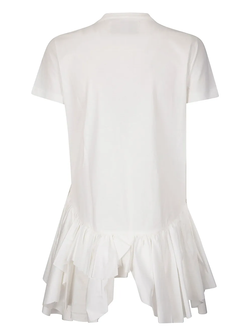 Marques'Almeida T-shirt met ruches - Wit