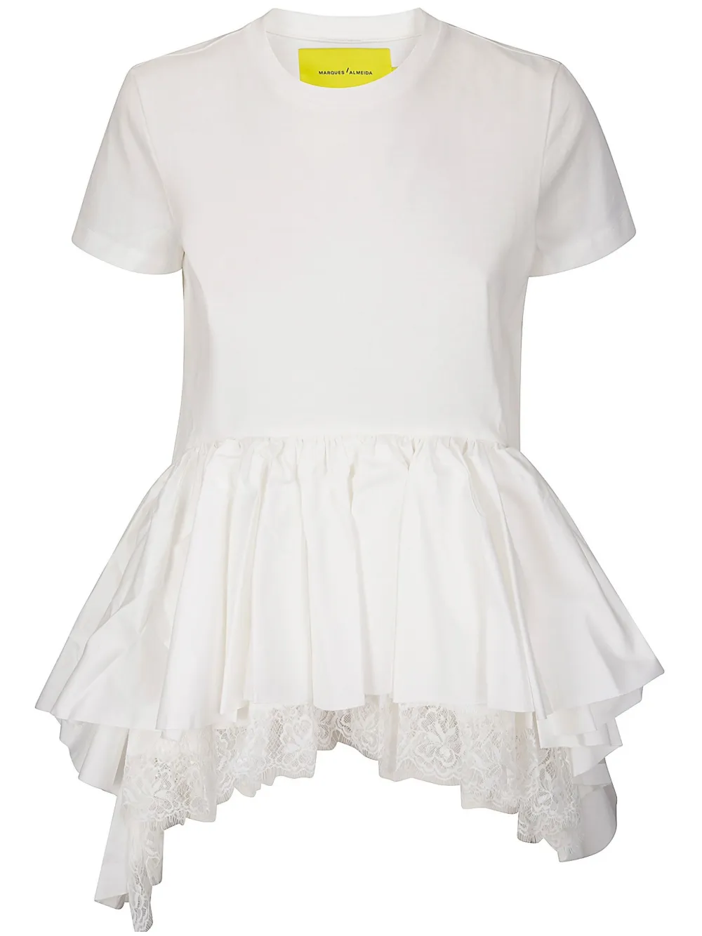 Marques'Almeida ruffled T-shirt