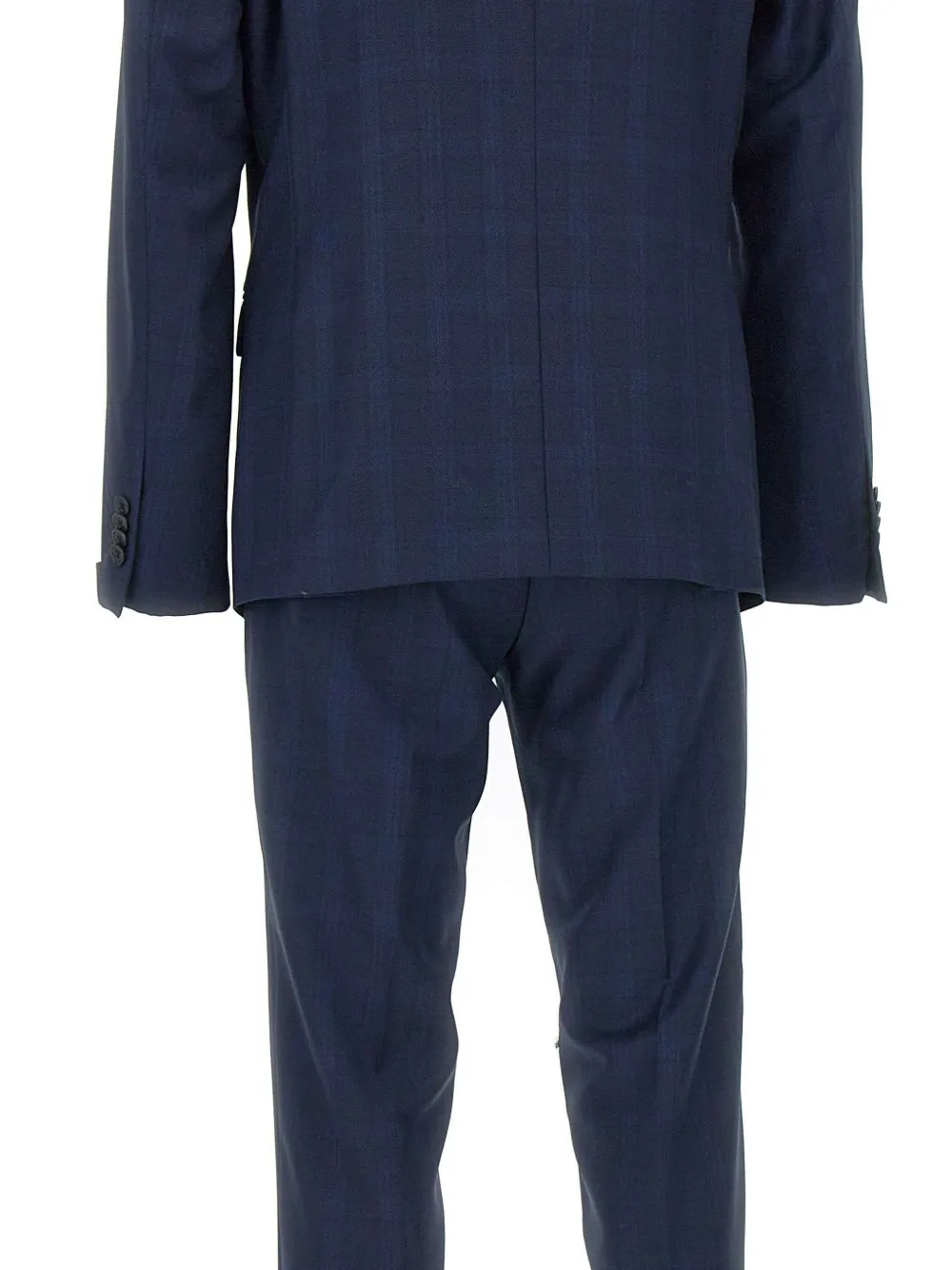 Manuel Ritz Pak met enkele rij knopen Blauw