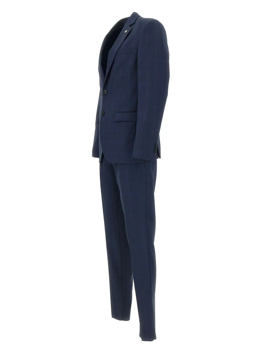 Manuel Ritz Pak met enkele rij knopen Blauw