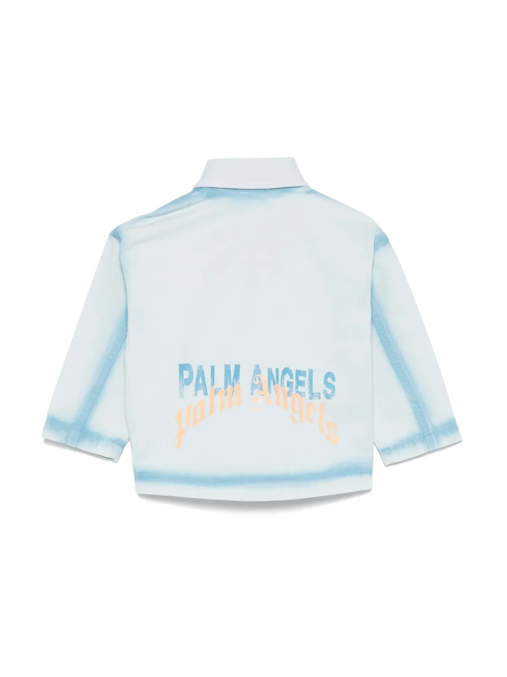 Palm Angels Kids Saharian jack - Blauw