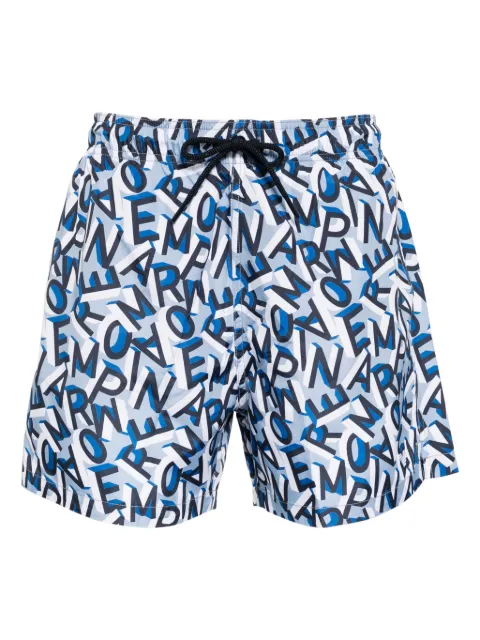 Emporio Armani graphic-print swim shorts