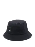 Emporio Armani logo-patch bucket hat - Blue