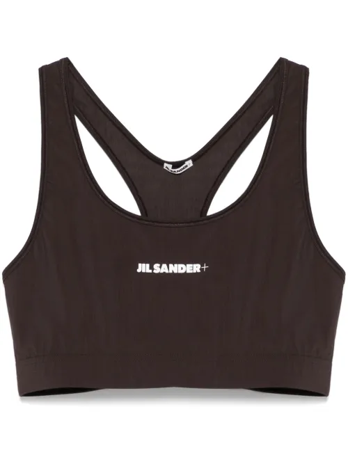 Brassière de sport à logo imprimé - Jil Sander - Modalova