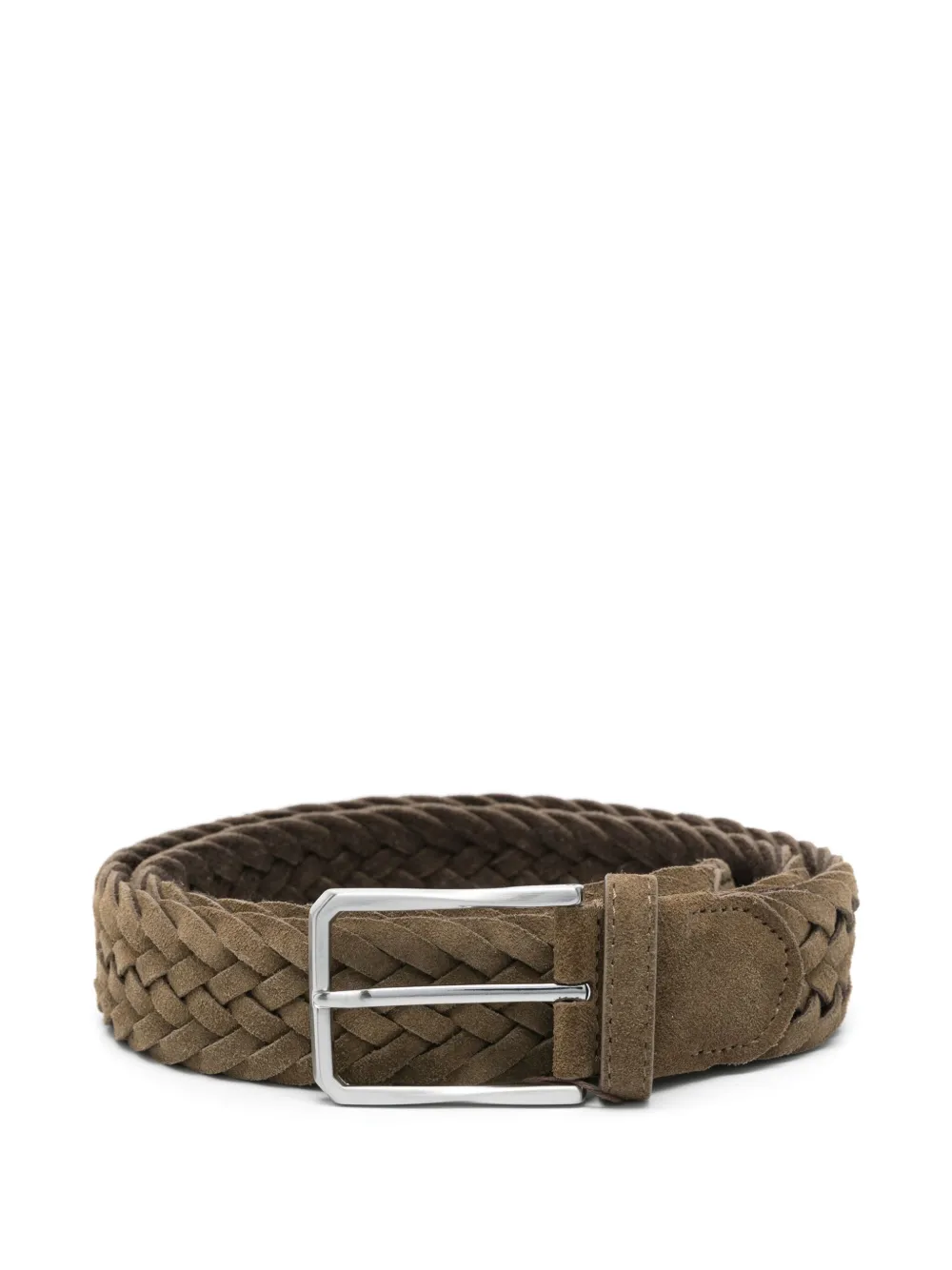 Canali حزام شمواه مضفر | أخضر | Image 1