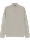 Emporio Armani half-zip jumper - Grey
