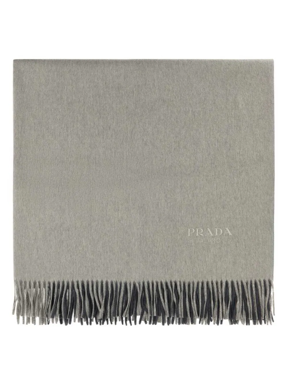 Prada two-tone blanket | Grey | Image 1