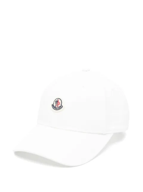 Moncler Enfant cotton gabardine baseball cap