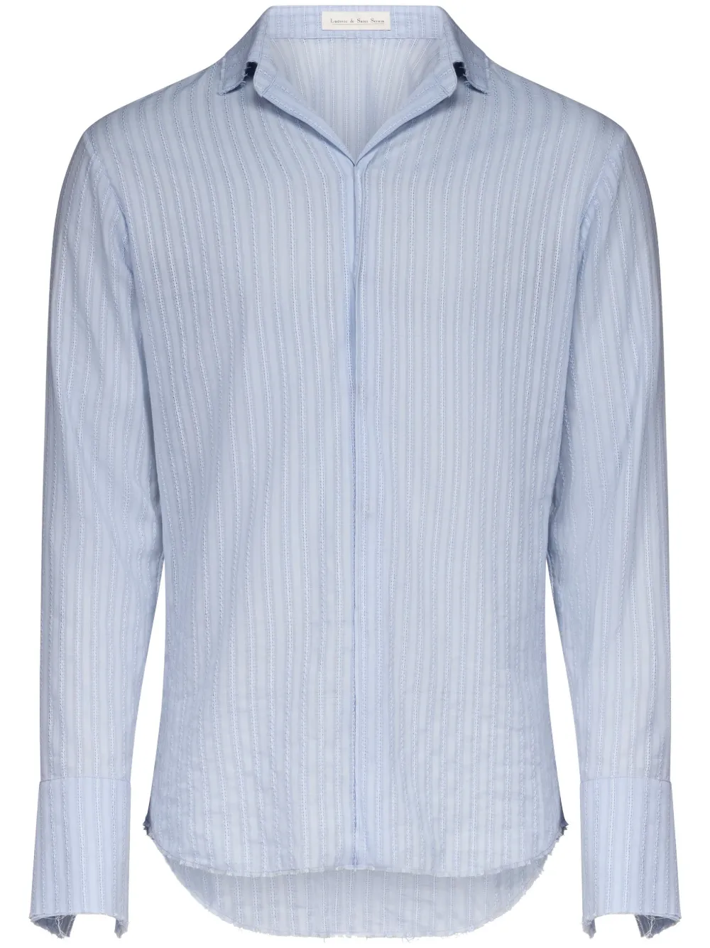 Ludovic de Saint Sernin camisa de algodón | azul | Image 1