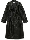 Ludovic de Saint Sernin Amanda trench coat - Black