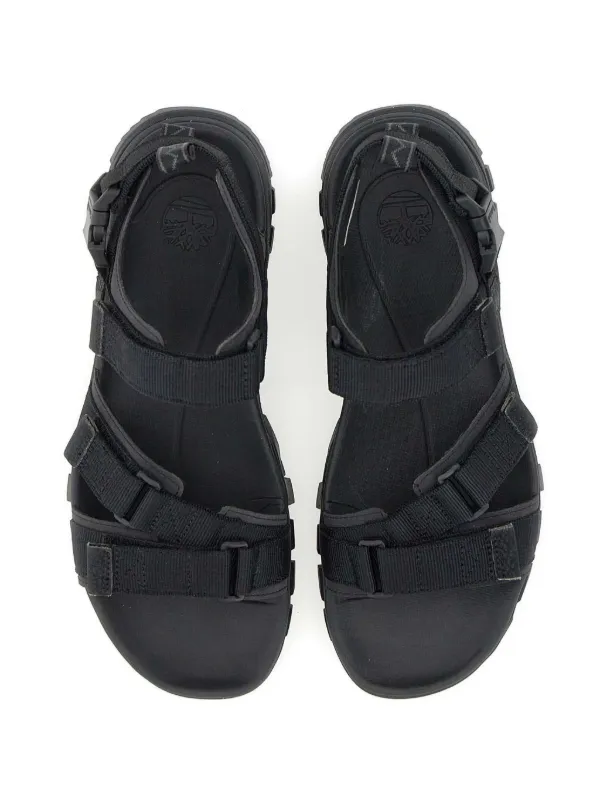 ■Timberland■ Men's Garrison Trail Strap Sandals Black TB0A Timberland Black Garrison Trail Strap Sandals A2E4G Mens 10